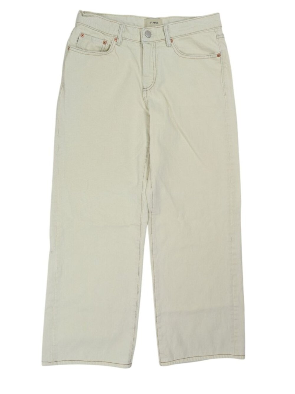 DL1961 Drue 27” Straight Leg Jeans in Vapor